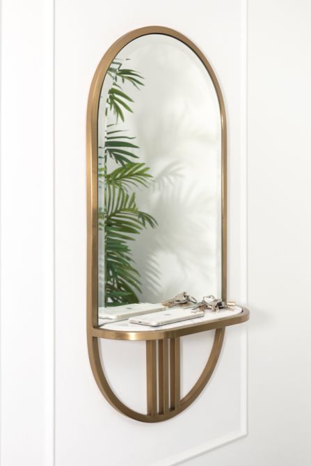 Aria Mensola da parete con Specchio  - Immagine #0