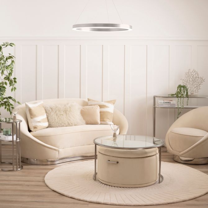 Aria Side Table Silver-view5