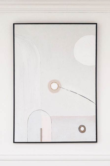 Muted Duet Two - Hand-Painted Wall Art-view2