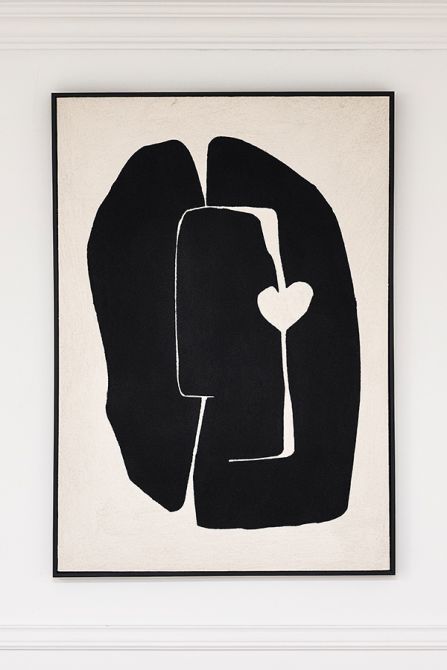 Yoruba Two - Hand-Painted Wall Art-view2