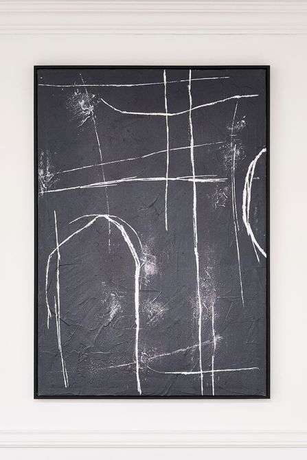 Structures One - Hand-Painted Wall Art-view2