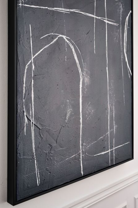 Structures One - Hand-Painted Wall Art-view4