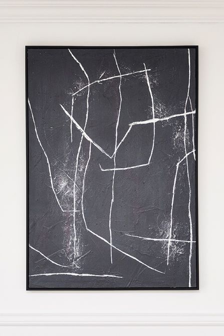 Structures Two - Hand-Painted Wall Art-view2