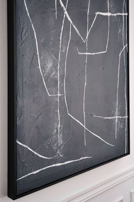 Structures Two - Hand-Painted Wall Art-view4