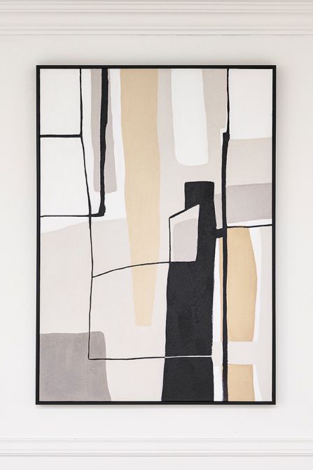 Brownstone Two - Hand-Painted Wall Art-view2