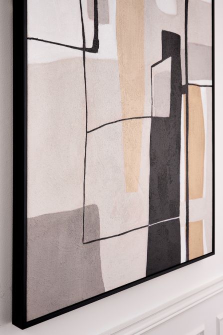 Brownstone Two - Hand-Painted Wall Art-view3