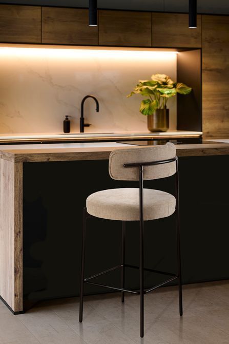 Arven Tabouret de comptoir – Sable-view3