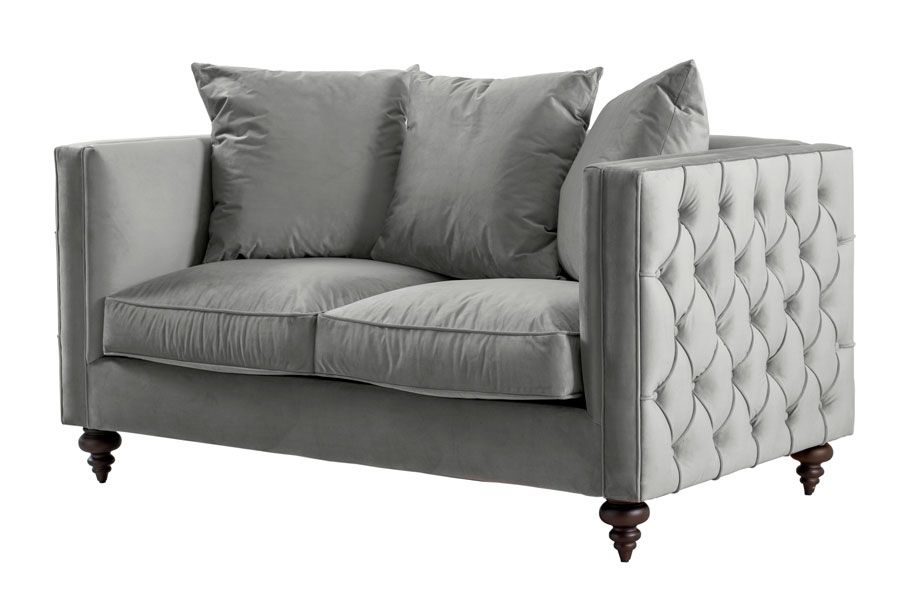 Ascot two Seat Sofa  – Dove Grey-view3