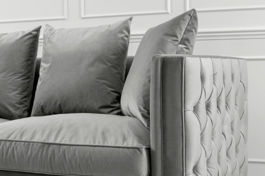 Ascot 3-Sitzer Sofa - Taubengrau-view4