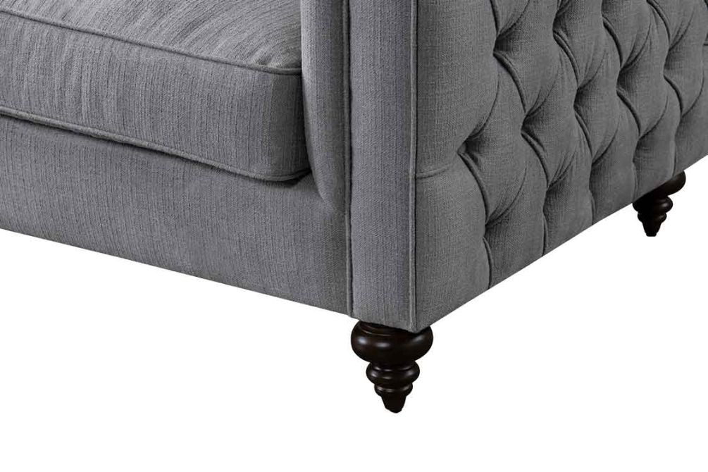 Ascot Three Seat Sofa – Flint Grey-view5