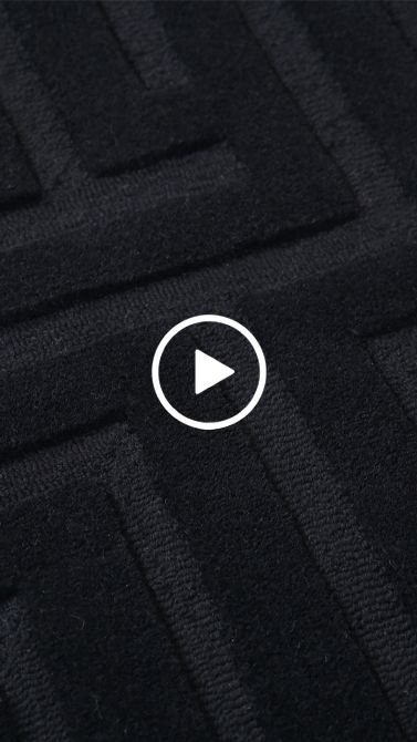 Ashcombe Alfombra Negra Grande-view5