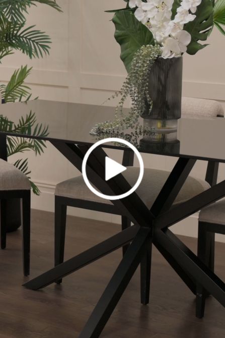 Aster Mesa de Comedor Negra-view6