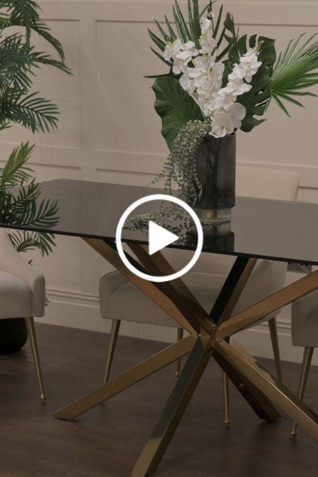 Aster Esstisch - Messing-view6