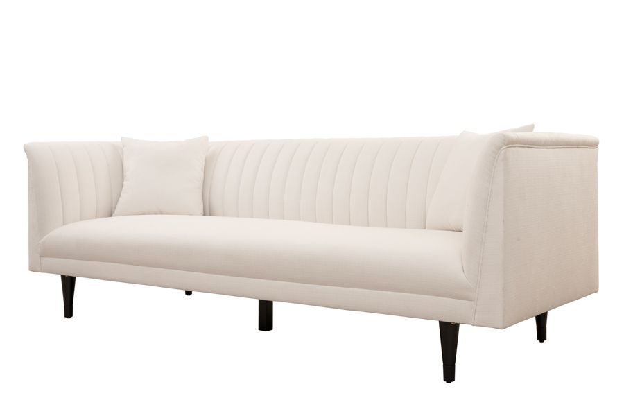 Baxter Sofá de tres plazas - Marfil-view4