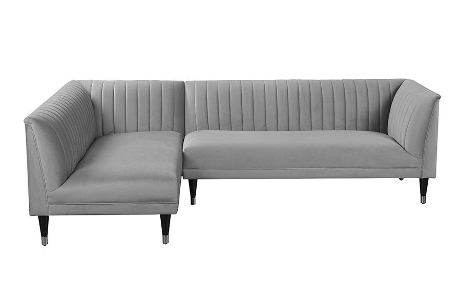 Baxter Left Hand Corner Sofa – Dove Grey - Image #0