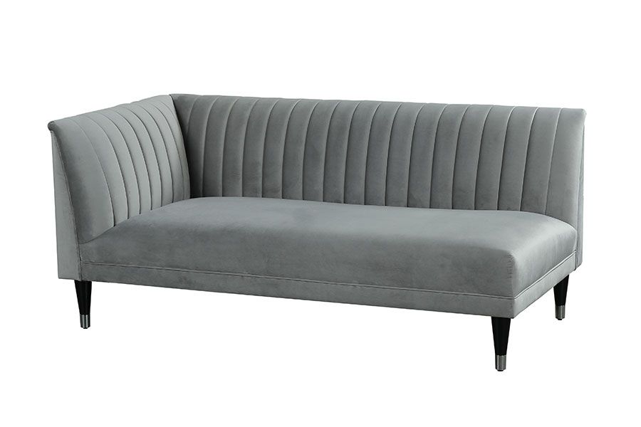Baxter Left Hand Day Bed– Dove Grey - Image #0