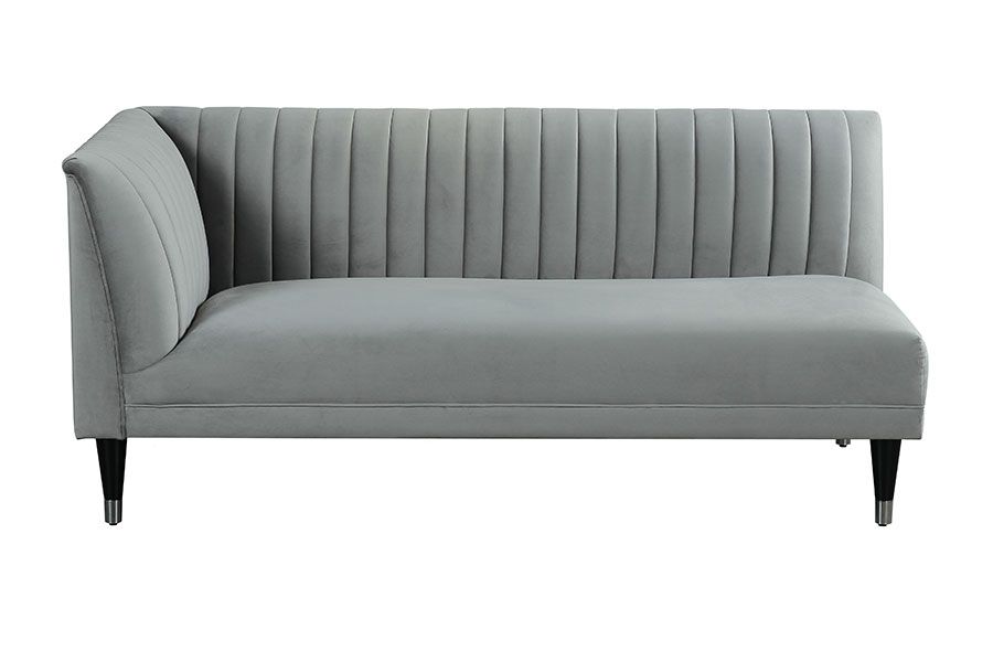 Baxter Left Hand Day Bed– Dove Grey - Image #0