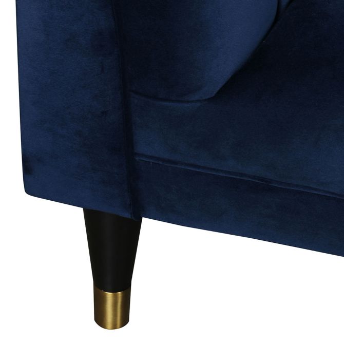 Baxter Six Seat Sofa – Navy Blue - Image #0
