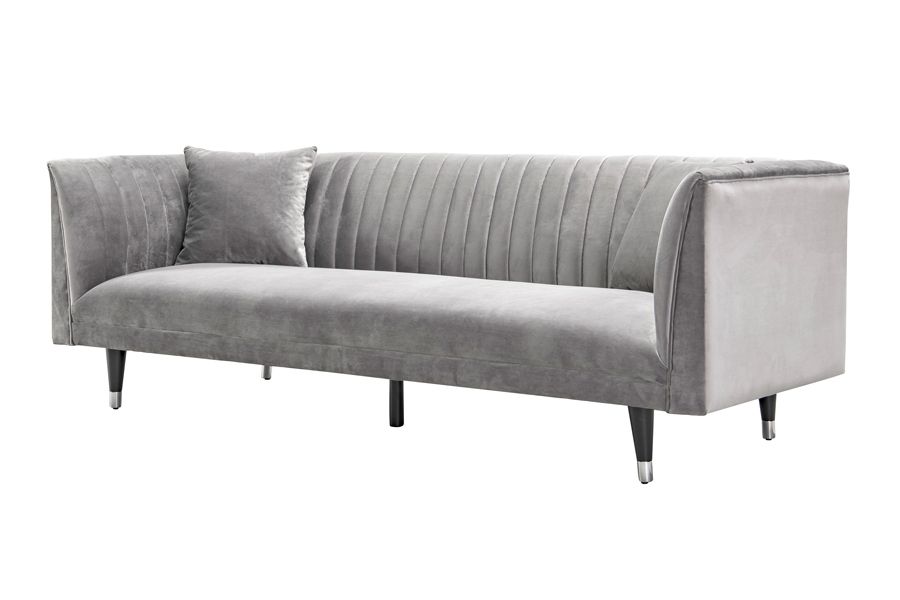 Baxter Three Seat Sofa - Dove Grey - Image #0