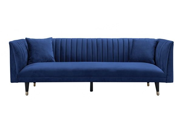 Baxter 3-Sitzer Sofa - Marineblau - Bild #0