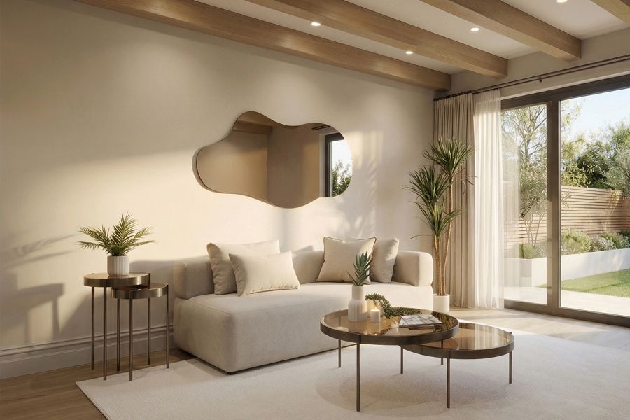 Beck Chaiselongue - Rechtsseitig – Pergament-view2