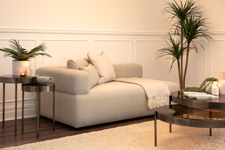 Beck Chaise Longue Linkerhoek Perkament-view3