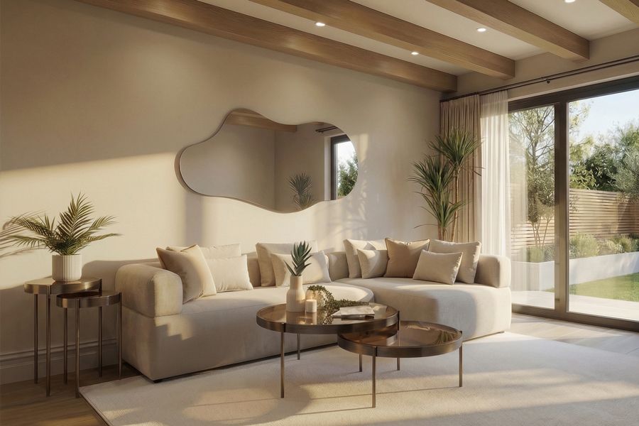 Beck Hoekbank Rechterhoek Perkament-view2