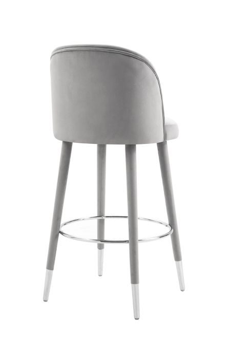 Grey bar stools online with legs