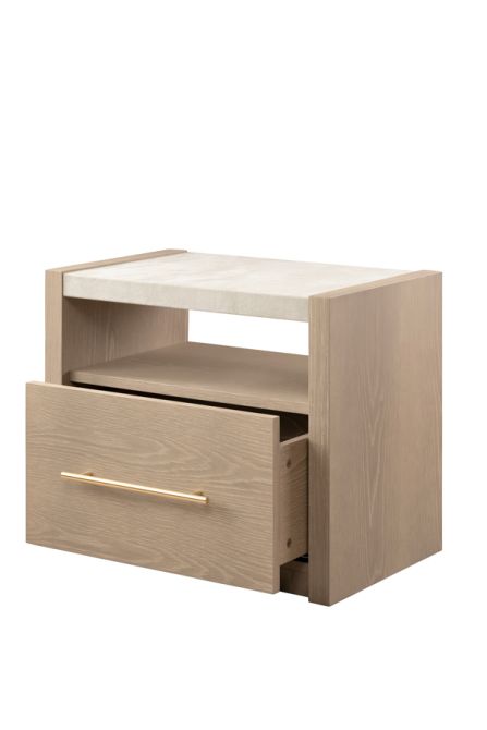 (ID:37462) Belmont bedside table 1 drawer  (H-139)-view2