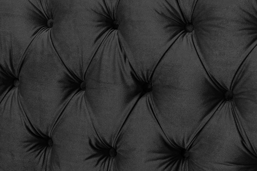 Bergmann 2-Zitsbank Zwart-view6