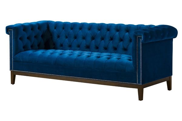 Bergman 3-Sitzer Sofa - Marineblau - Bild #0