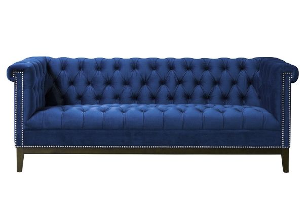 Bergman 3-Sitzer Sofa - Marineblau - Bild #0