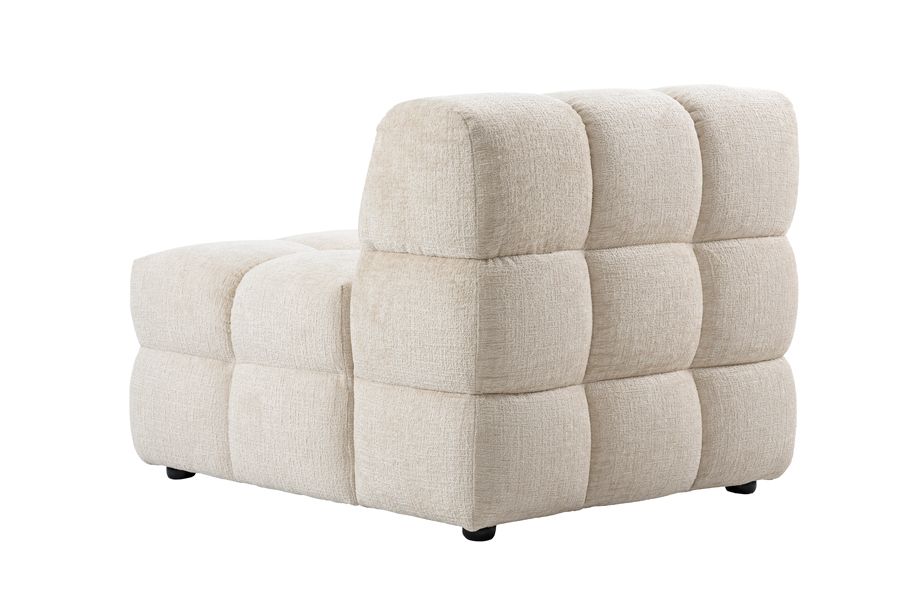 Berlin Loungestol - Light Taupe Chenille-view2