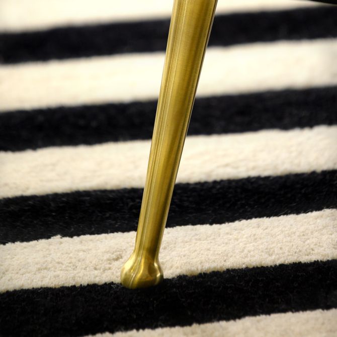 Mason Bett Schwarz - gebürstete goldene Beine - Bild #0
