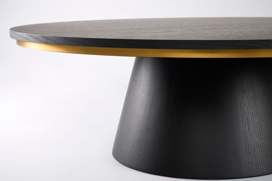 Brewster Black Coffee table-view4
