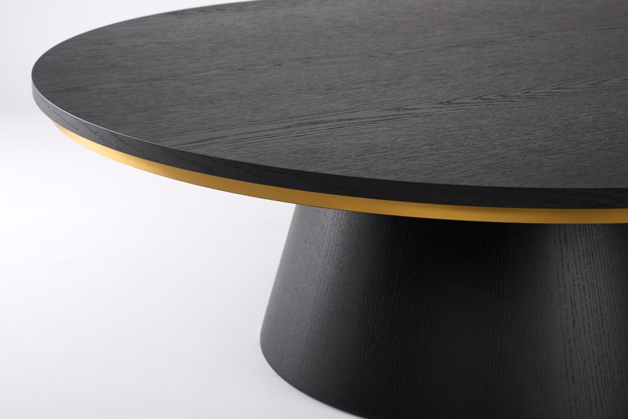 Brewster Black Coffee table-view5