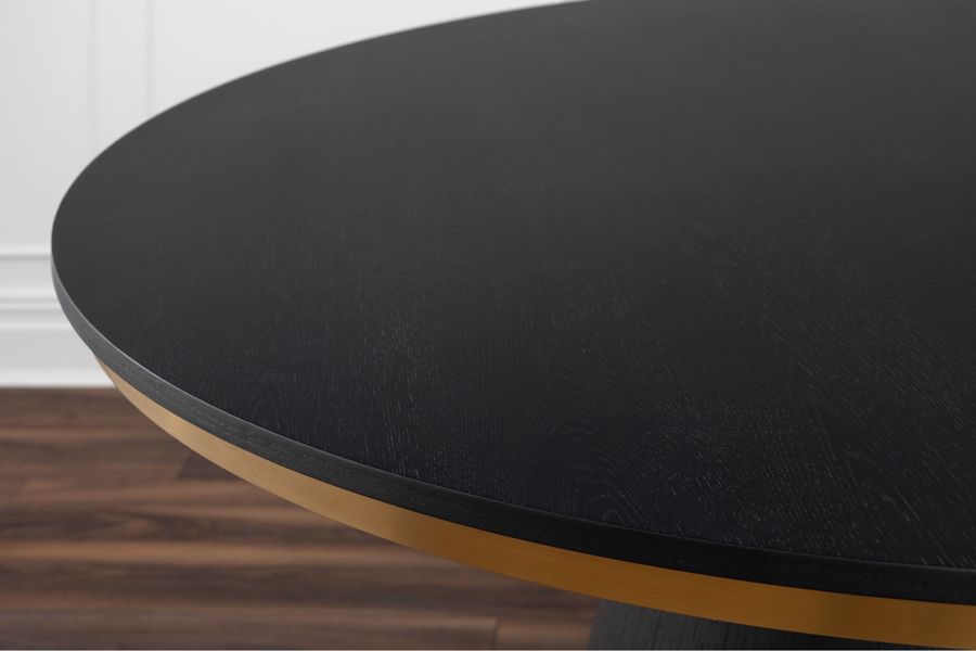 Brewster 4-6 Seat Dining Table and 4 Cooper Dining Chairs-view3