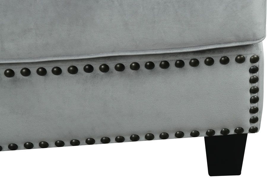 Brunswick 2-sitssoffa – Dove grey-view5