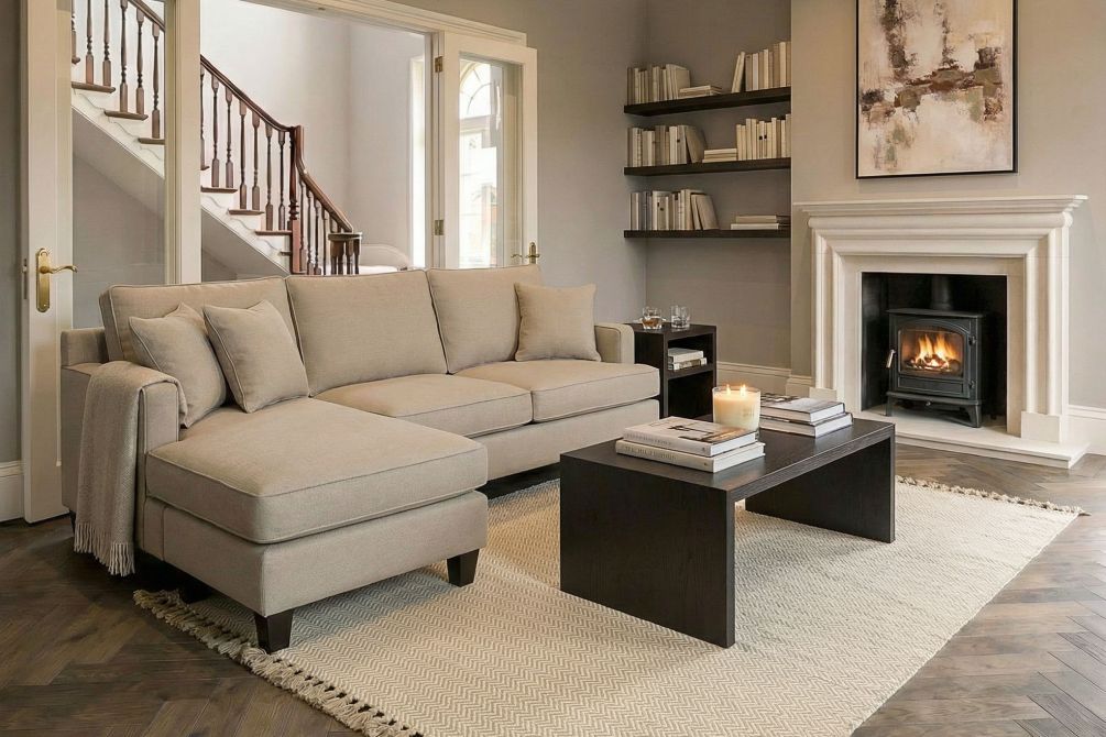 Brunswick Universal Corner Sofa – Limestone-view2