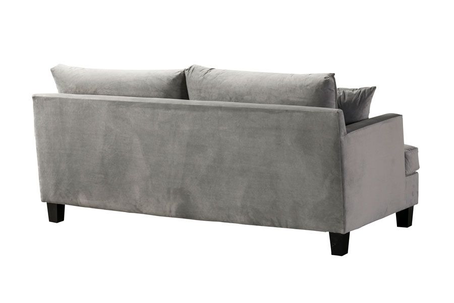 Brunswick Three Seat Sofa - Dove Grey - Image #0