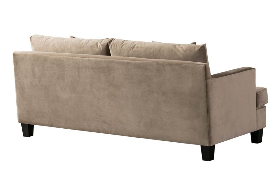 (ID:37460) Brunswick Three Seat Sofa C-128 - Taupe-view3