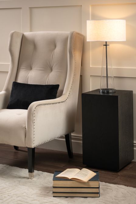 Calisto Silver Table Light-view2