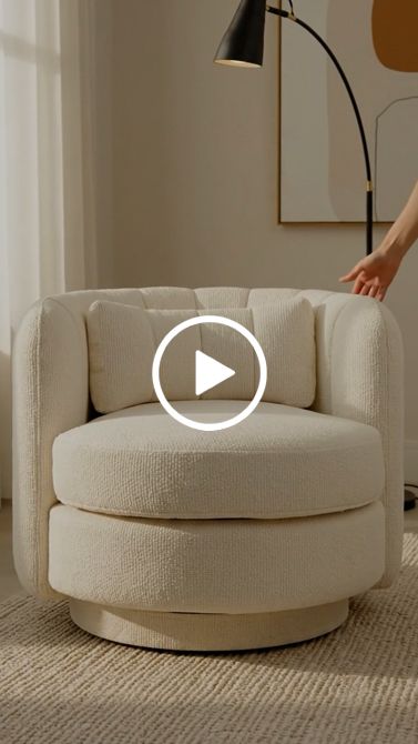 Calvin Draaifauteuil Carrara-view4