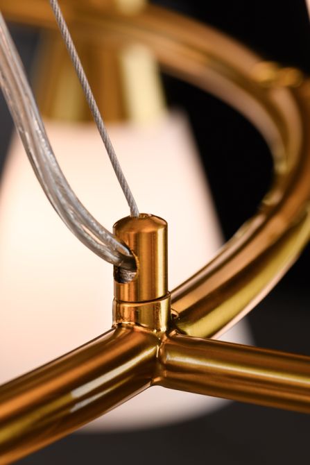 Camille Chandelier Brass-view5