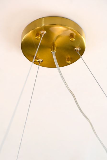 Camille Chandelier Brass-view6