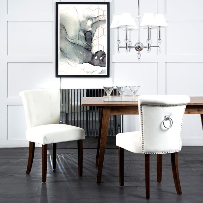 Capri Table à manger extensible - Noyer-view1