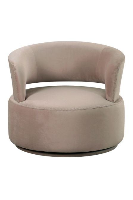 Carlton Drehsessel –Taupe-view3