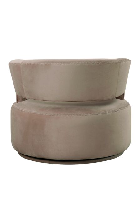 Carlton Drehsessel –Taupe-view4