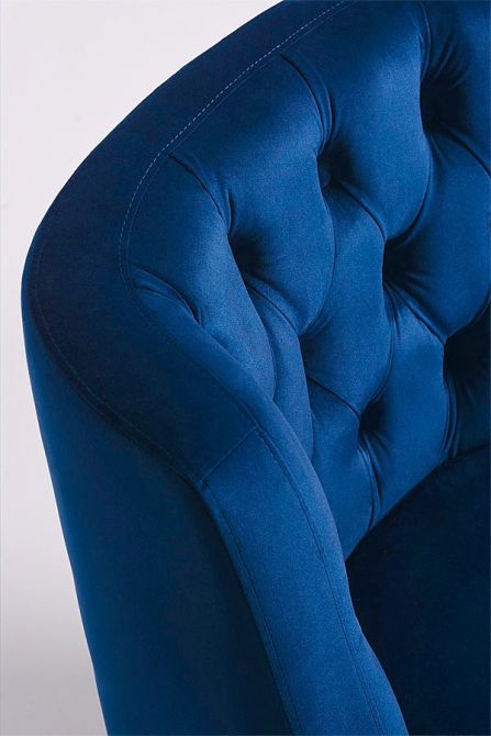 Chaise Carter, encre bleu - Image #0