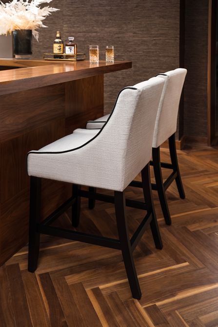 Chatsworth Counter Stool – Two Tone Calico-view3